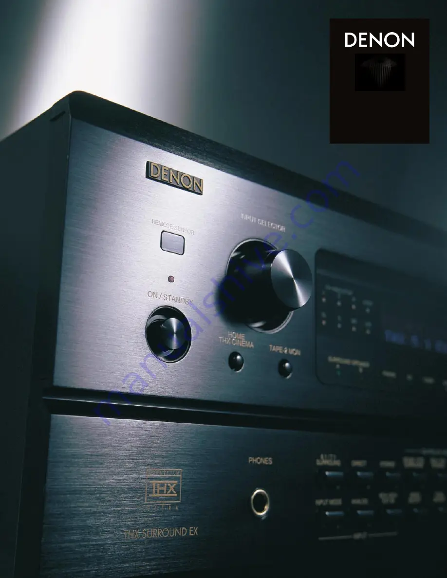 Denon AVR-4800 Brochure & Specs Download Page 1