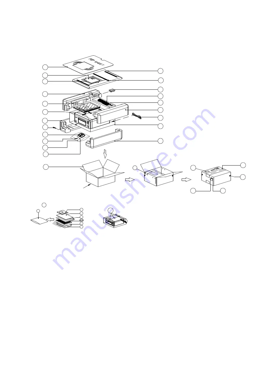 Denon CEOL RCD-N8 Service Manual Download Page 71