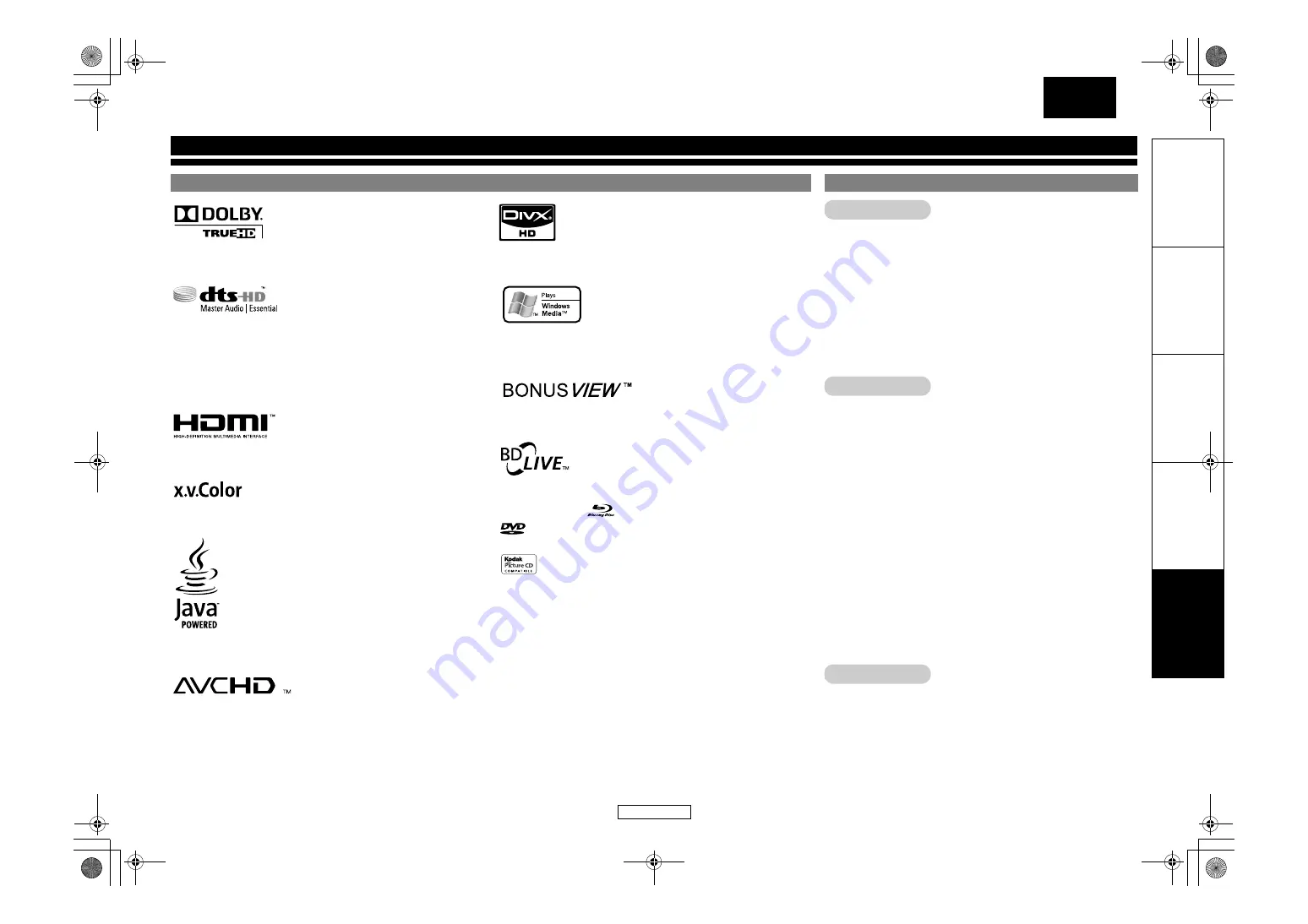 Denon DBP-2010 Скачать руководство пользователя страница 47