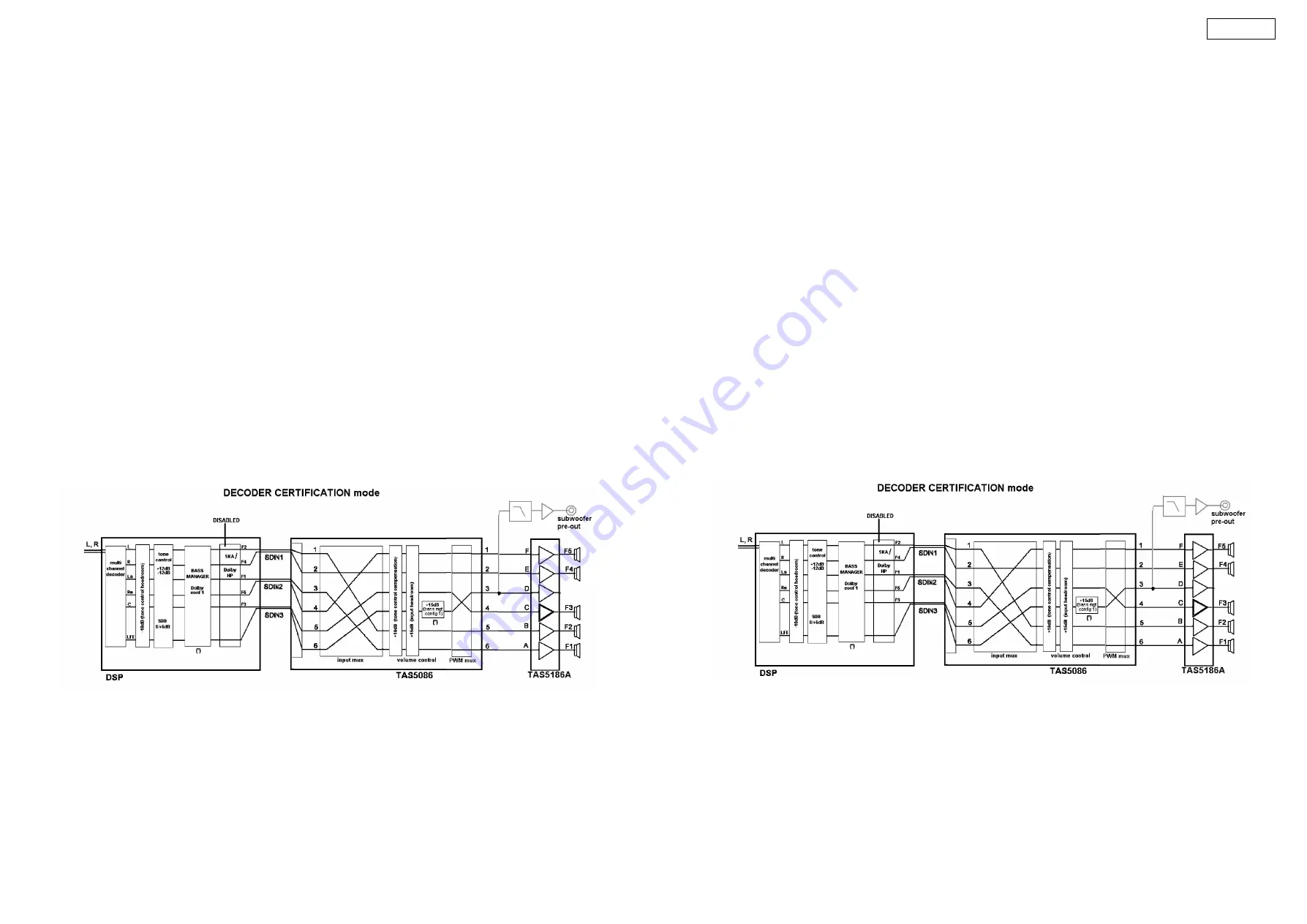 Denon DHT FS5 - X-SPACE Surround System Home Theater Speaker Sys Service Manual Download Page 16