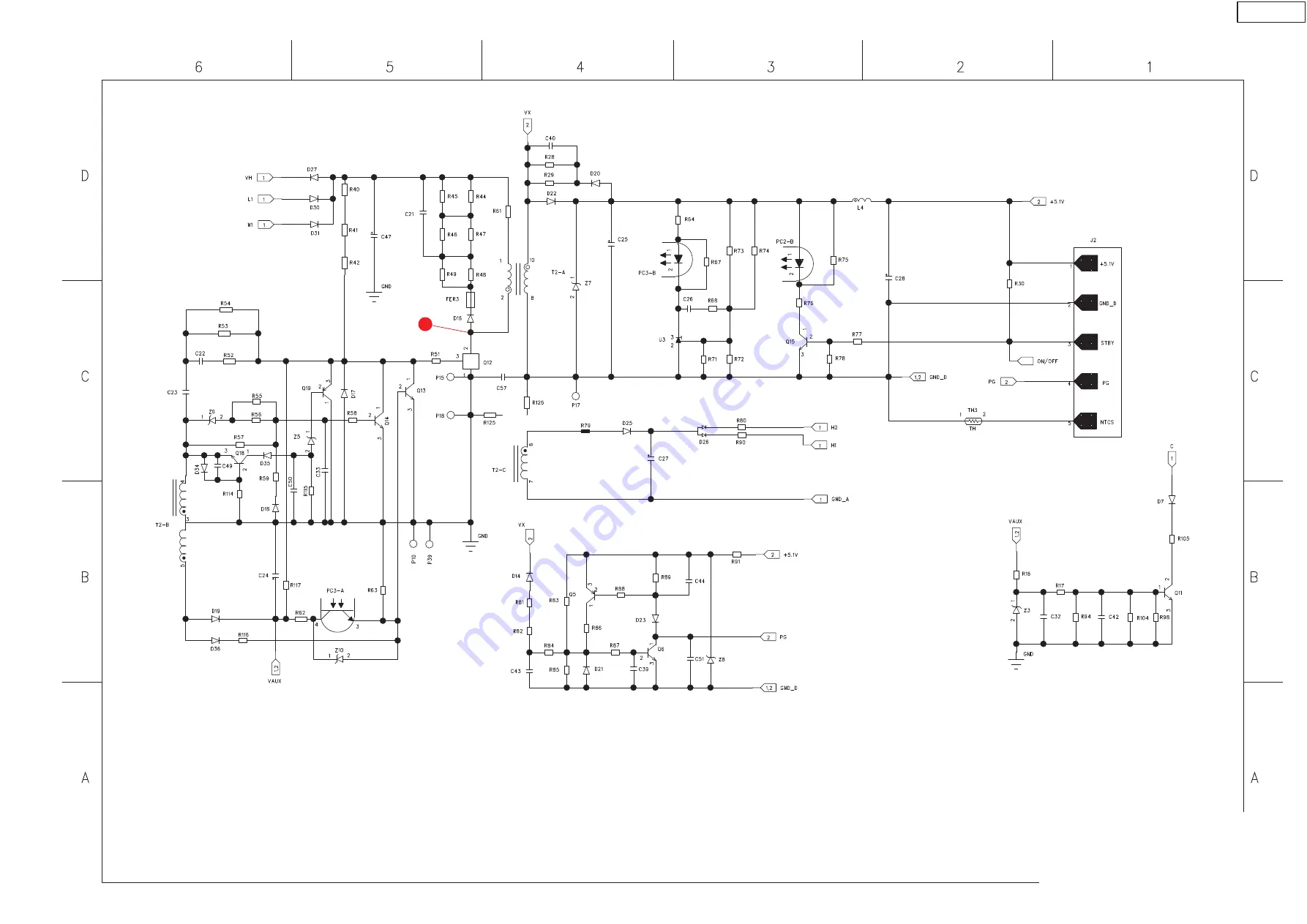 Denon DHT FS5 - X-SPACE Surround System Home Theater Speaker Sys Service Manual Download Page 78