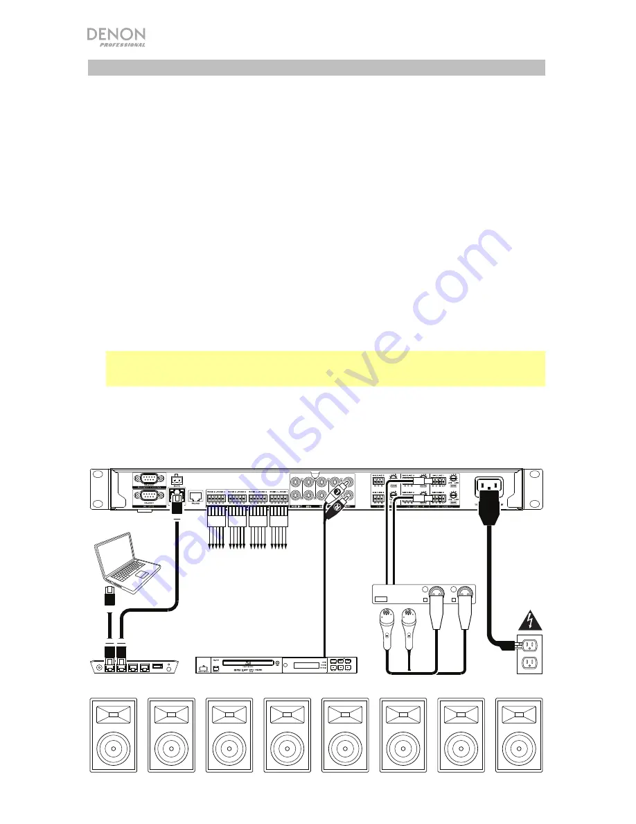 Denon DN-508MX User Manual Download Page 20