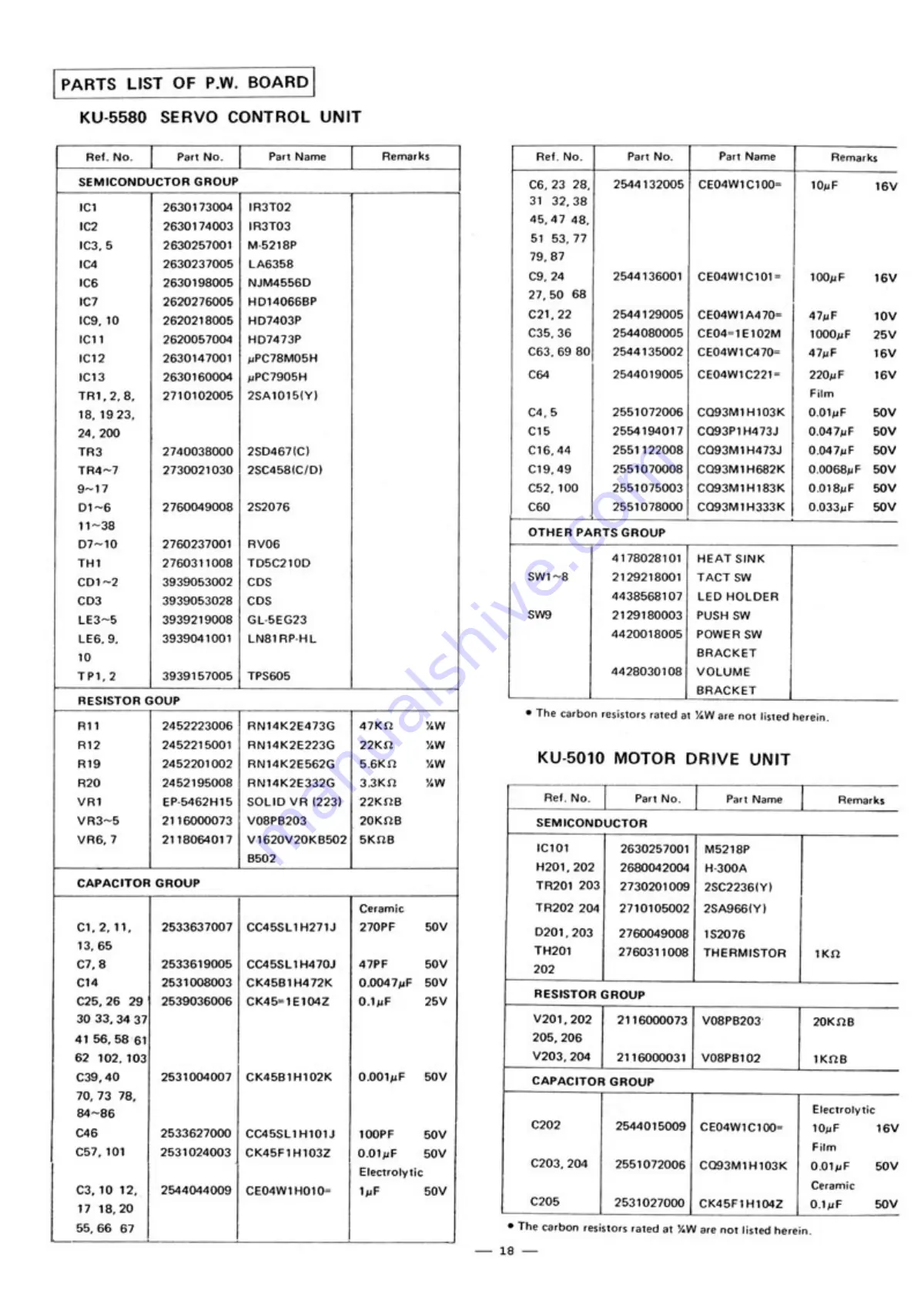 Denon DP-47F Service Manual Download Page 23