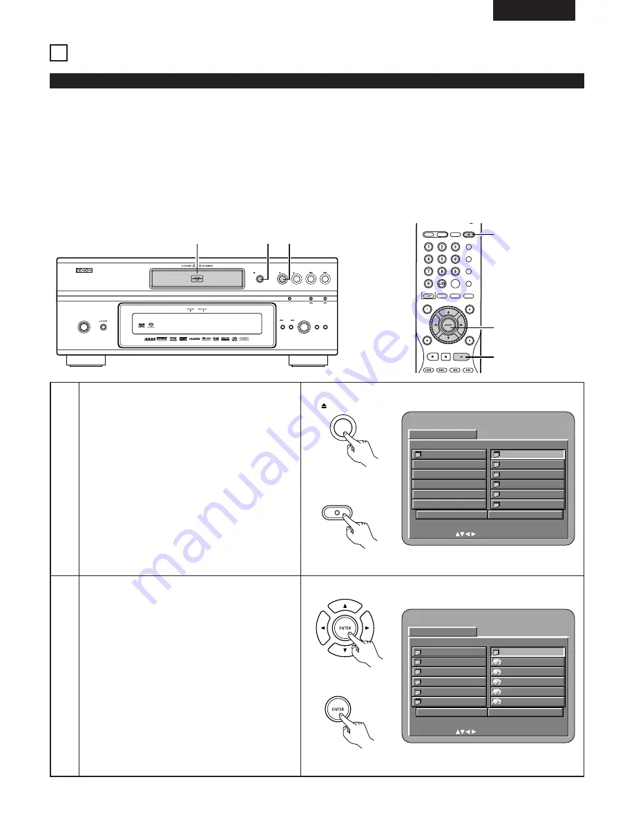 Denon DVD-5910 Operating Instructions Manual Download Page 157