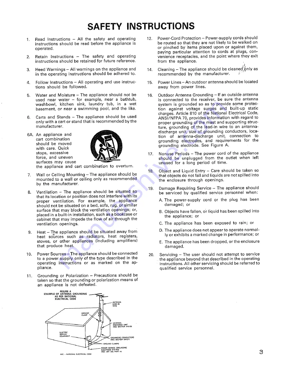 Denon PRA-S1 Operating Instructions Manual Download Page 2