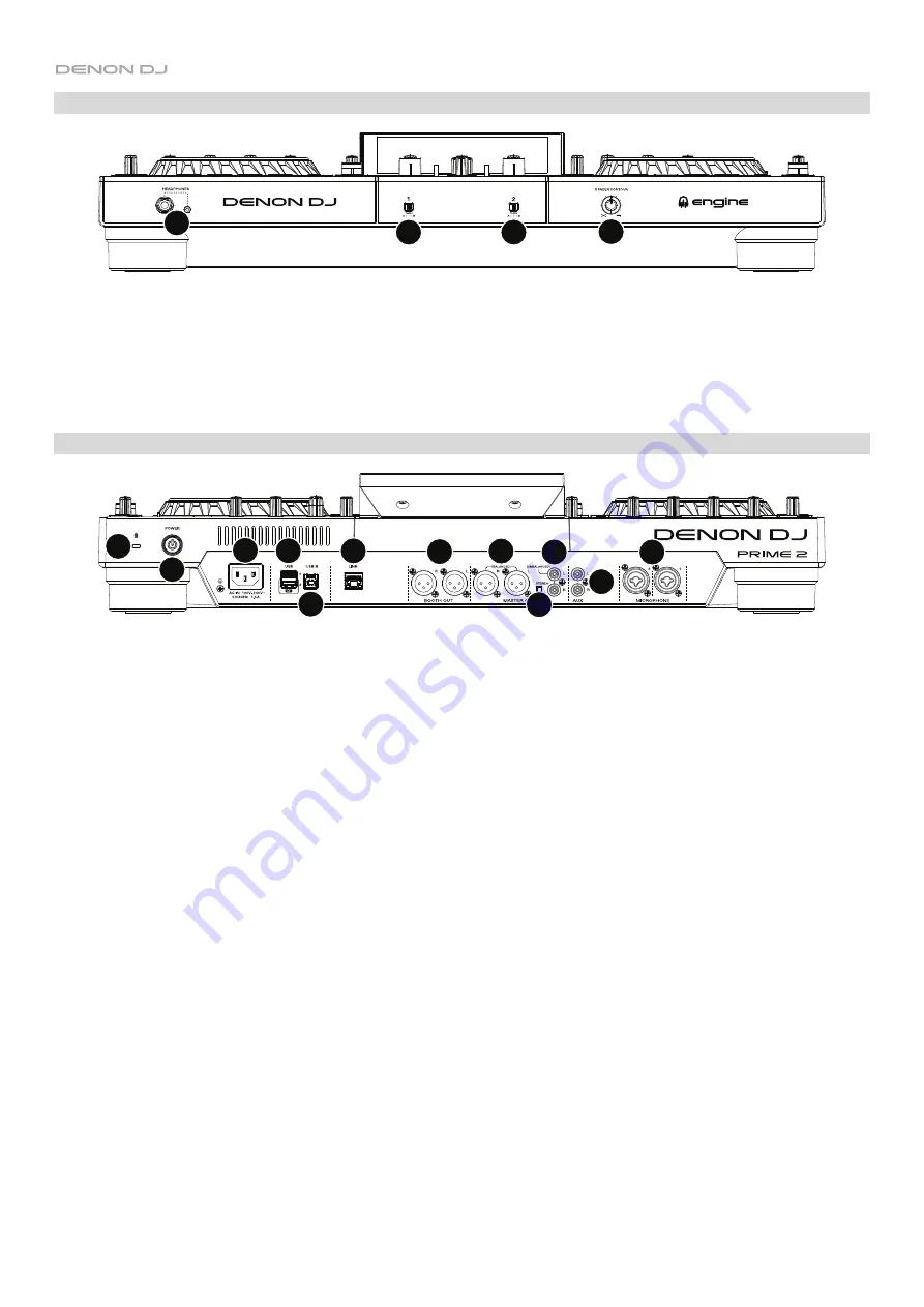 Denon PRIME 2 Quick Start Manual Download Page 8