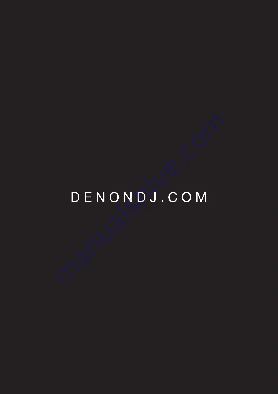 Denon PRIME 2 Quick Start Manual Download Page 36