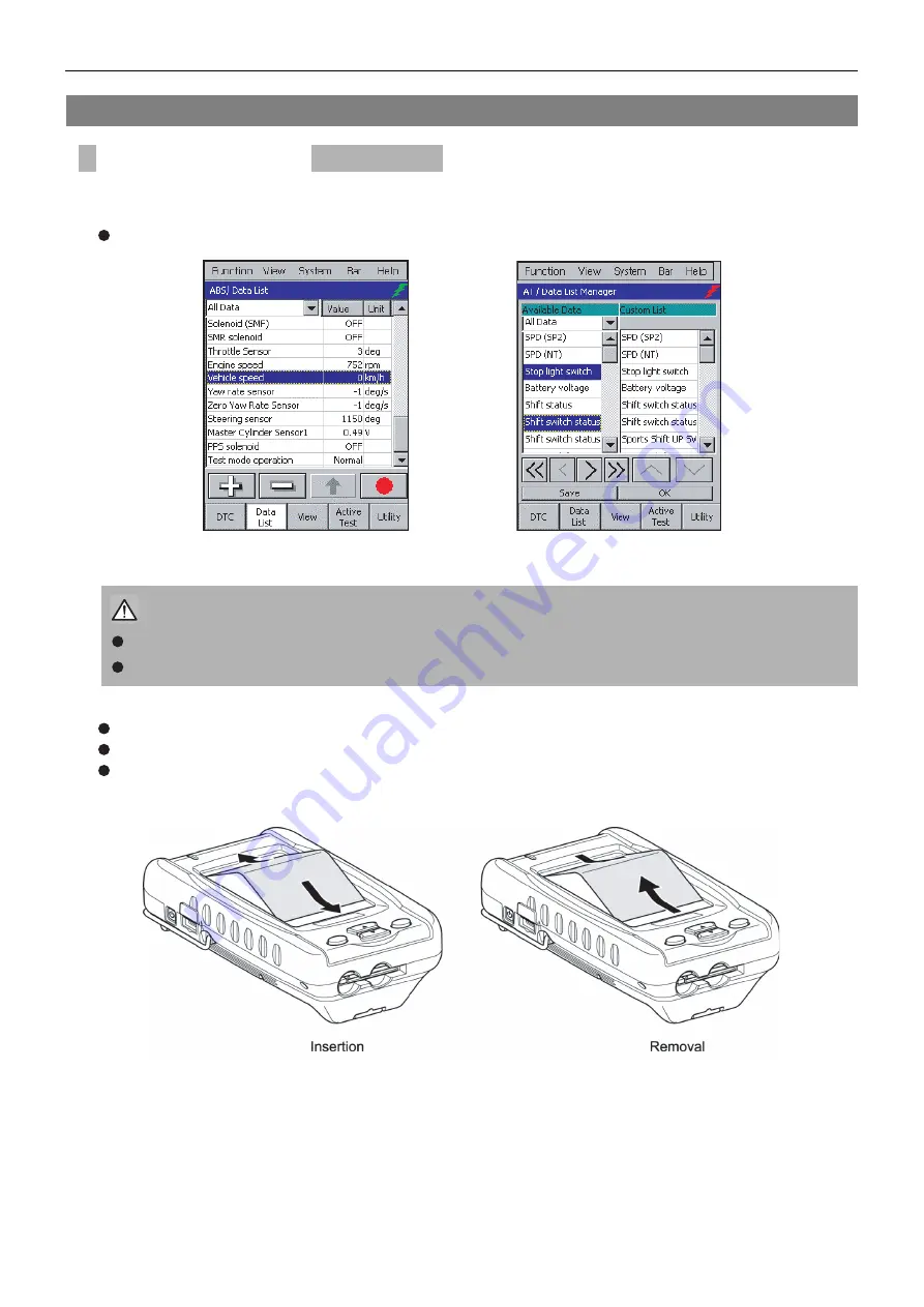 Denso Intelligent Tester II Operator'S Manual Download Page 38