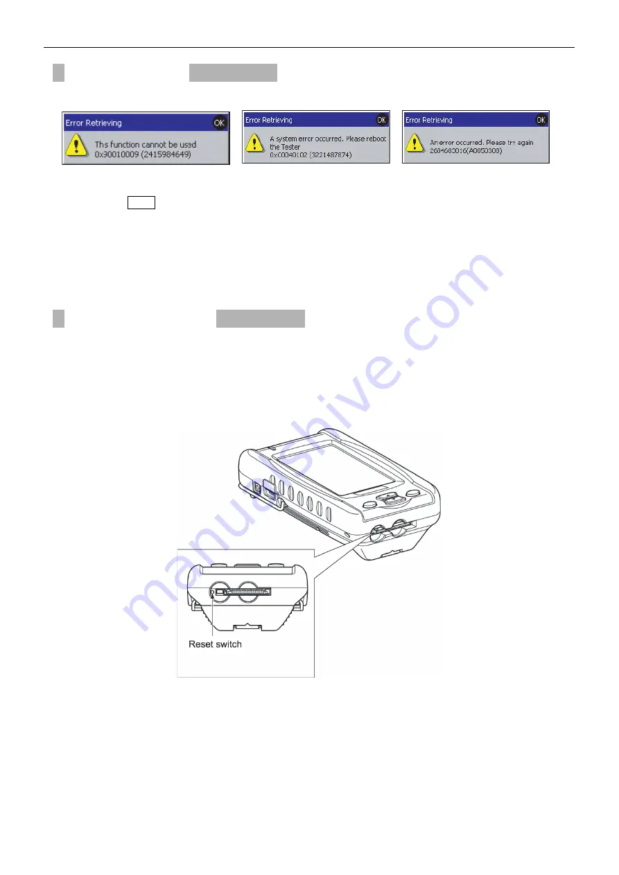 Denso Intelligent Tester II Operator'S Manual Download Page 42