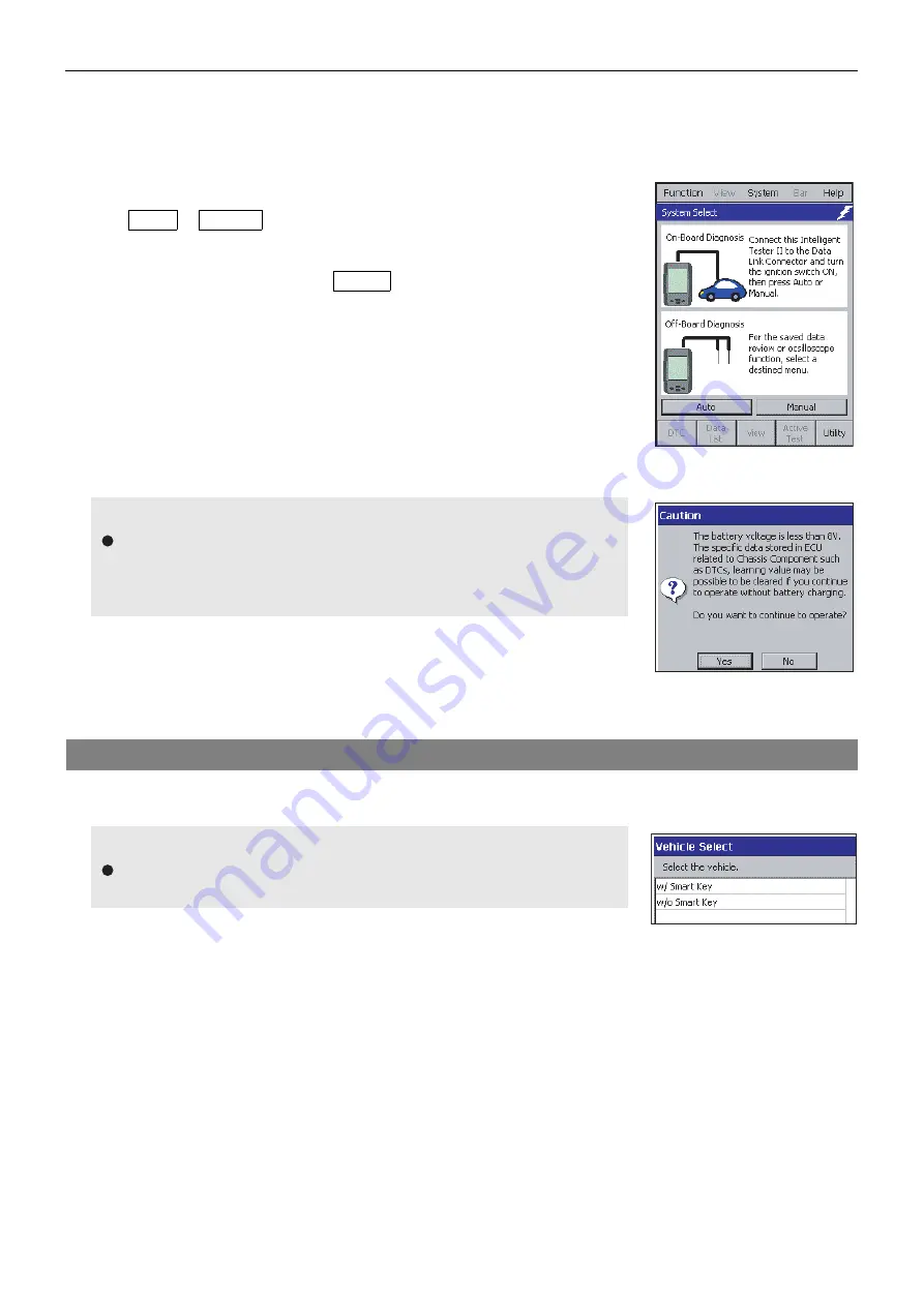 Denso Intelligent Tester II Operator'S Manual Download Page 52