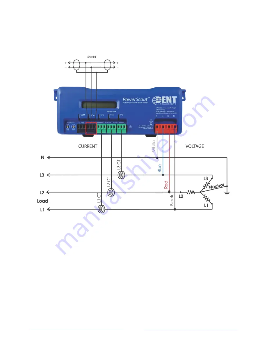 DENT Instruments powerscout 3037 Скачать руководство пользователя страница 48