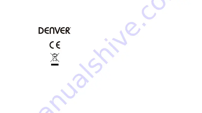 Denver 5706751050954 Manual Download Page 21