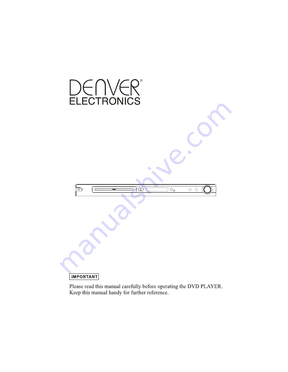 Denver DRS-1218 User Manual Download Page 1