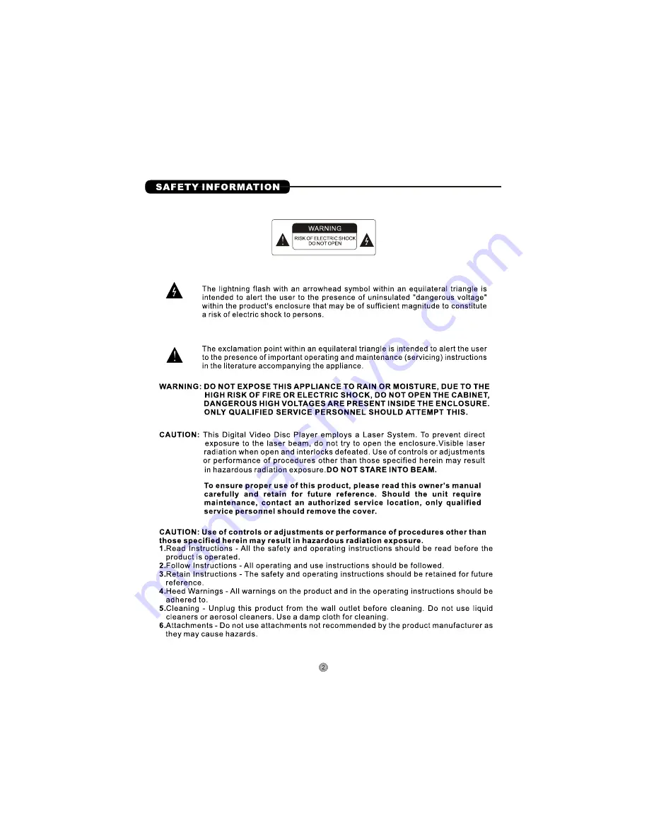 Denver DRS-1218 User Manual Download Page 3