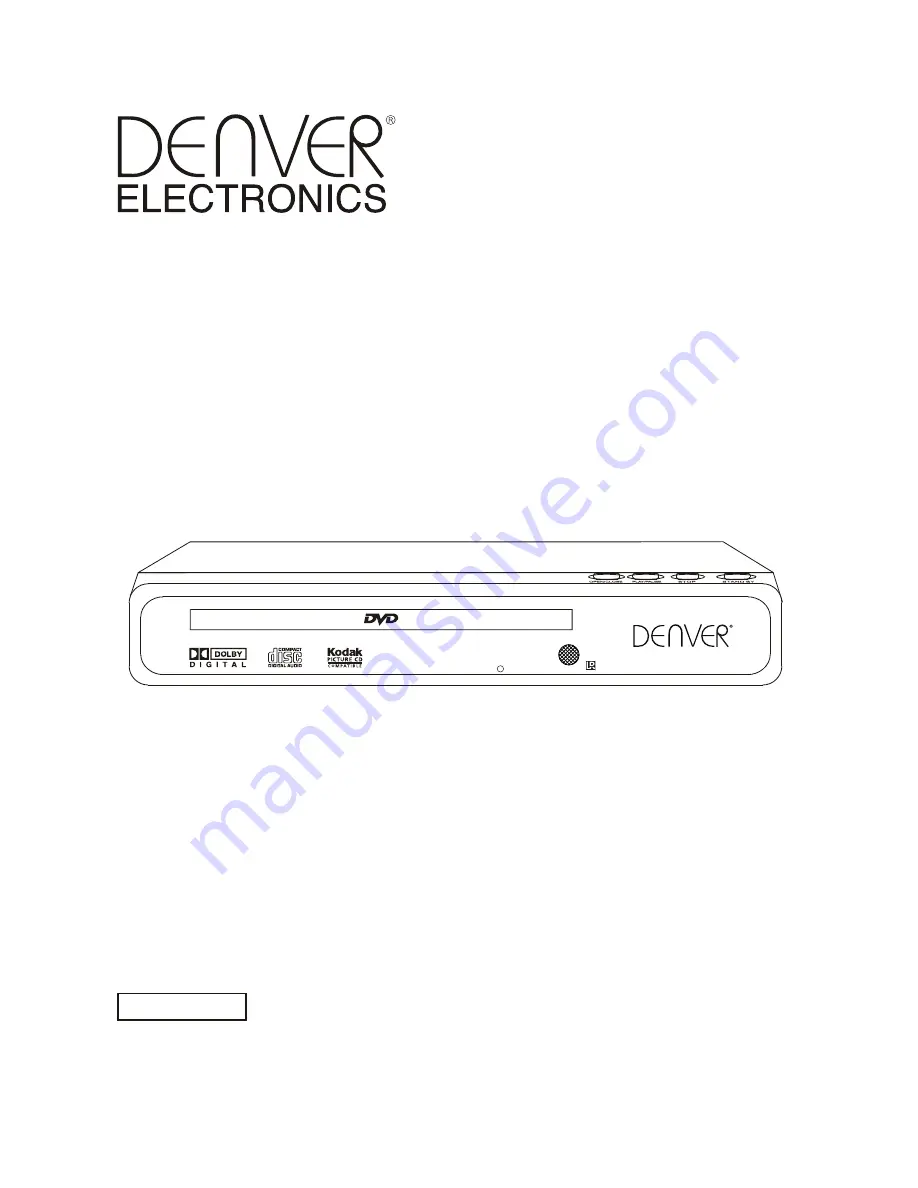 Denver DVD-7742 User Manual Download Page 1