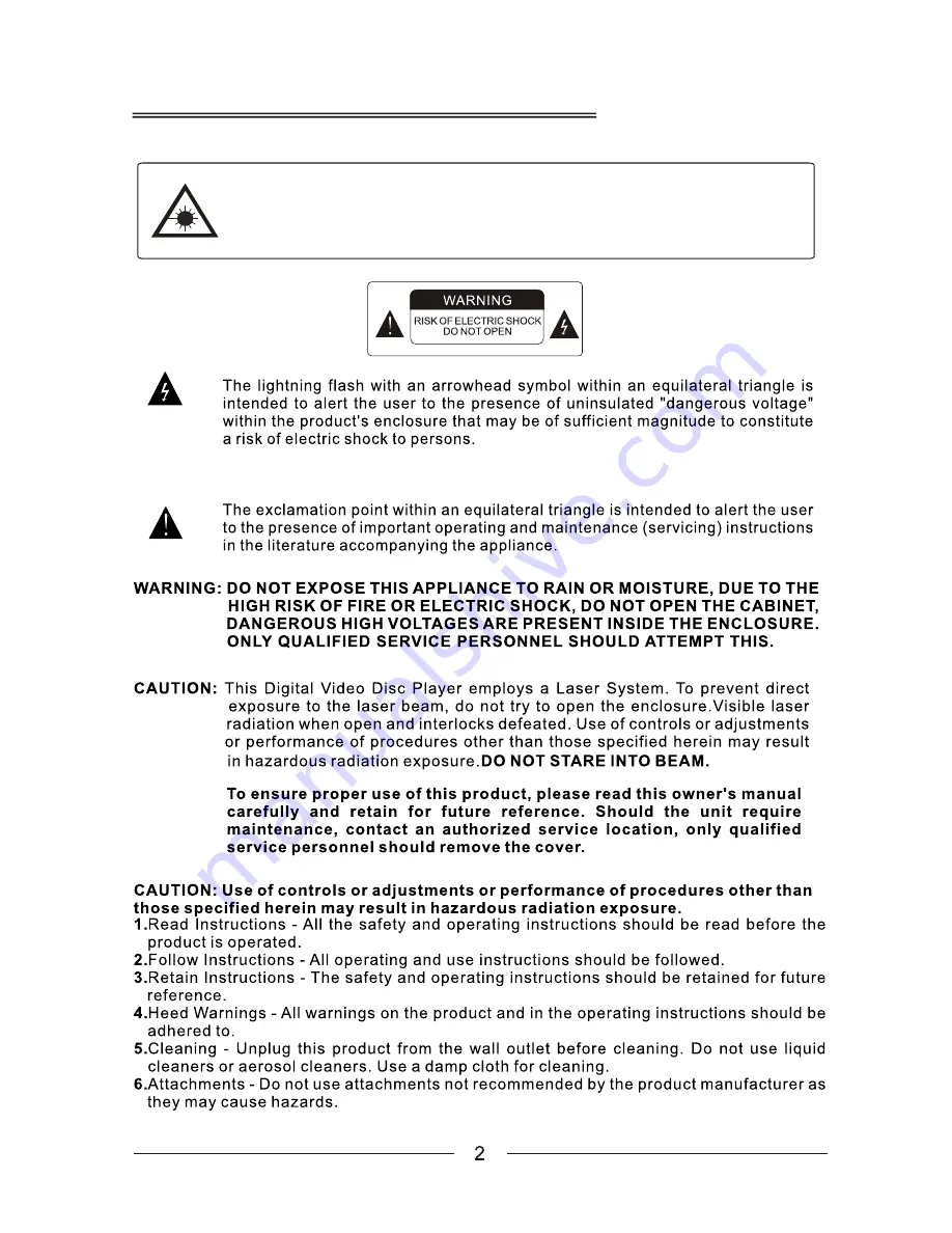 Denver DVH-1019 MK2 User Manual Download Page 4