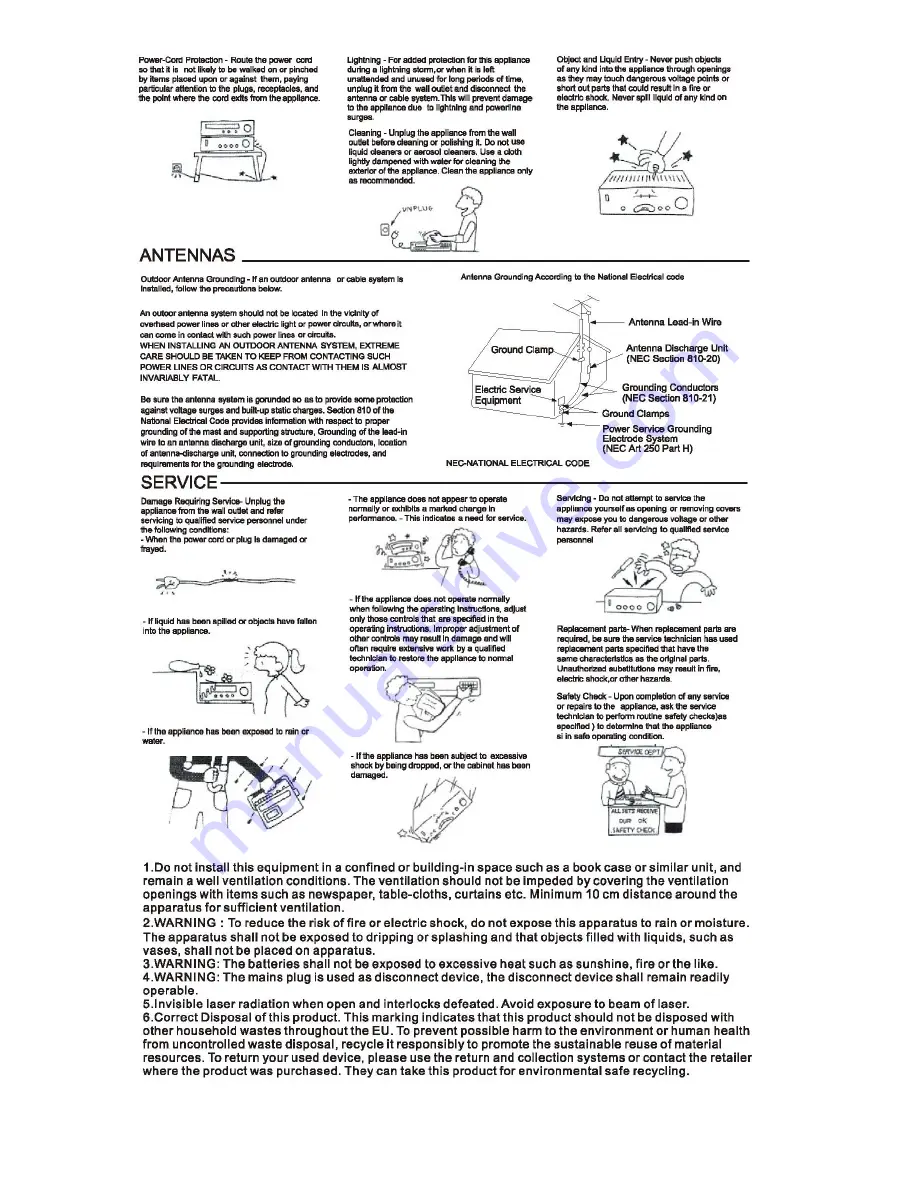 Denver DVH-1241 Instruction Manual Download Page 3