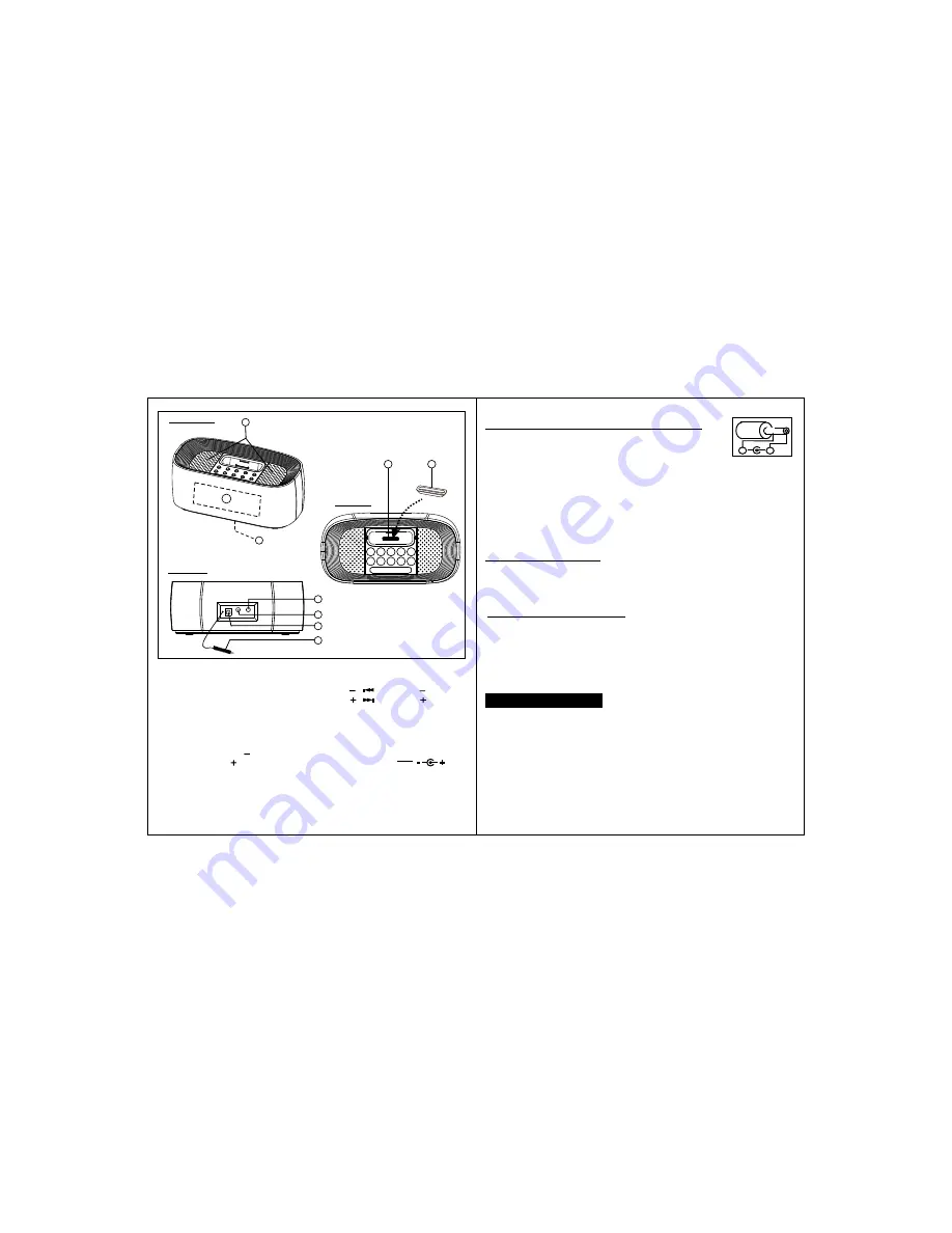 Denver IFM-15 Operating Instructions Manual Download Page 2