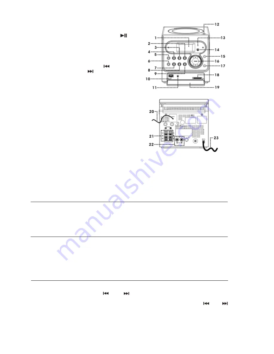 Denver MMP-360 Instruction Manual Download Page 2