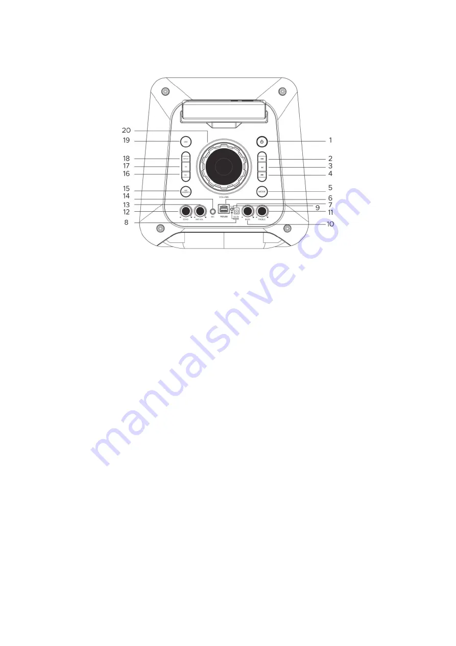 Denver TSP-306 Instruction Manual Download Page 2