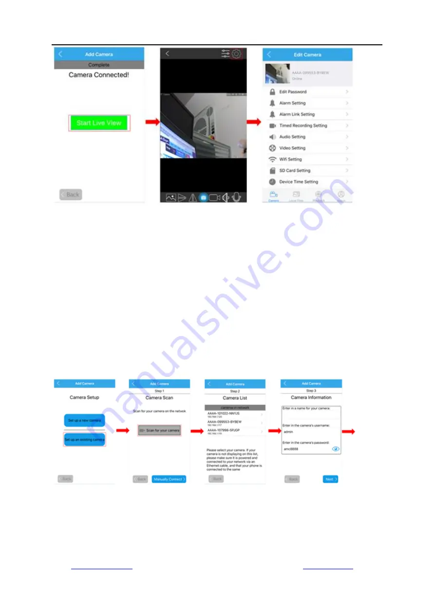 Dericam S Series User Manual Download Page 21