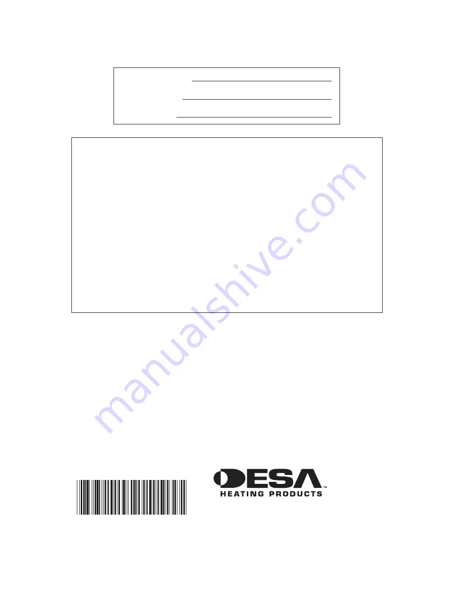 Desa 160-IF Owner'S Manual Download Page 48