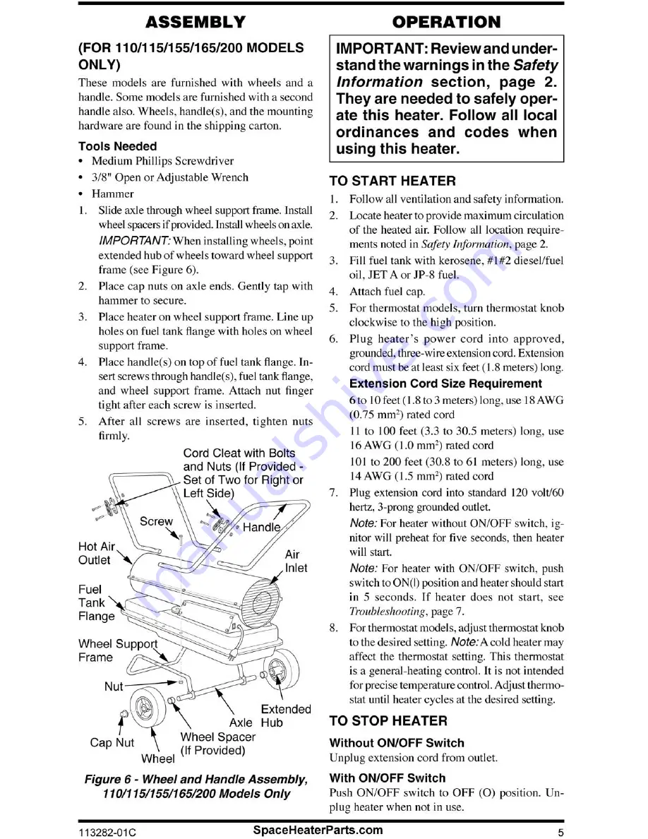 Desa H.S.I. Series Owner'S Manual Download Page 5