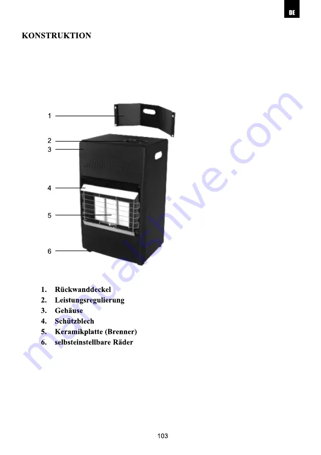 Desa Master 440 CR Operation Manual Download Page 104