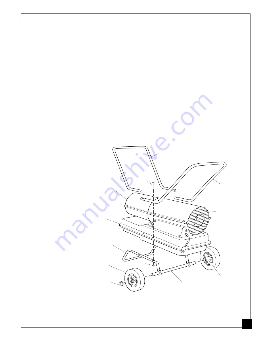 Desa PORTABLE FORCED AIR HEATER Owner'S Manual Download Page 5