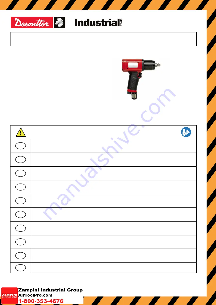 Desoutter 2051474694 User Manual Download Page 1