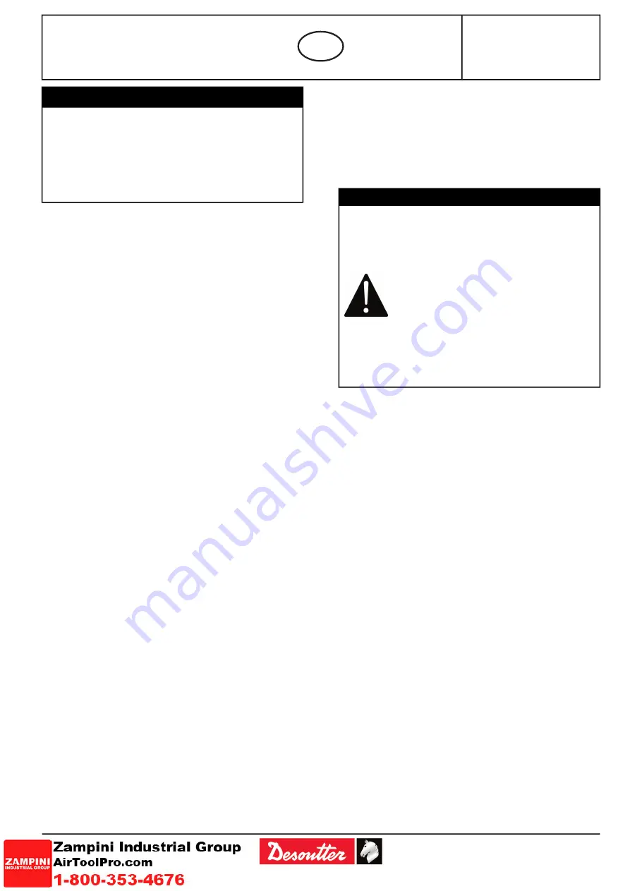 Desoutter 2051477894 User Manual Download Page 21