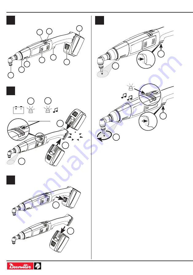 Desoutter E-LIT ELC 15-480-A-W Скачать руководство пользователя страница 8