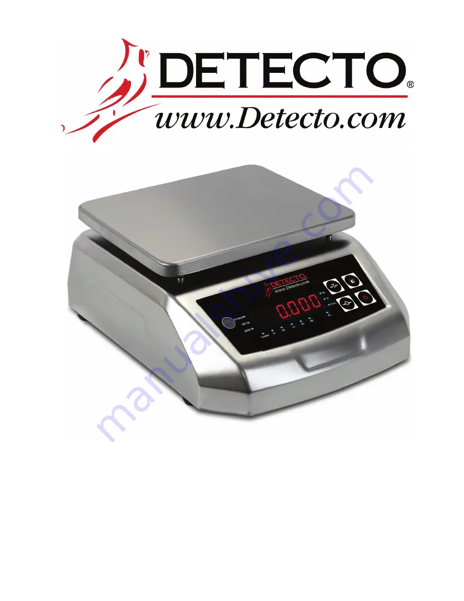 Detecto WPB Series Owner'S Manual Download Page 1