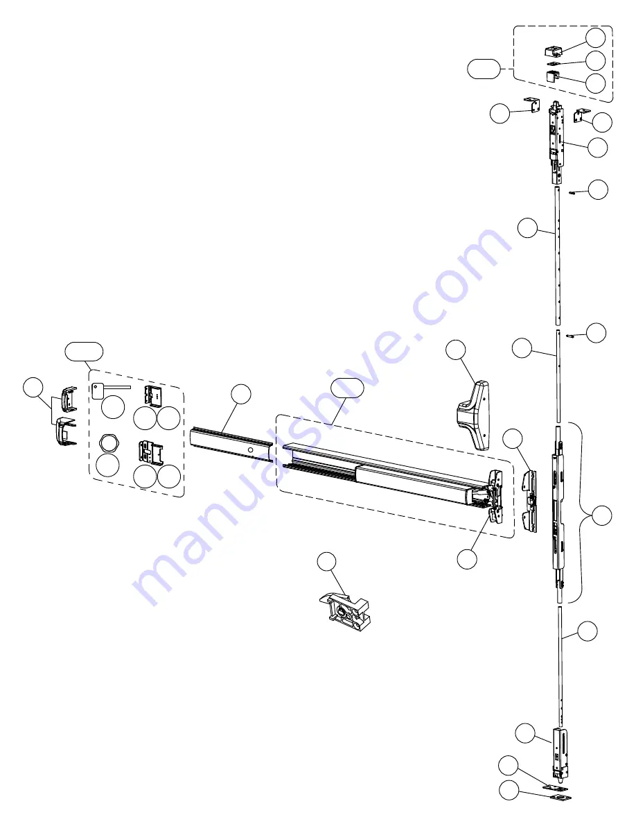 Detex ADVANTEX 62 Series Installation Instructions Manual Download Page 2