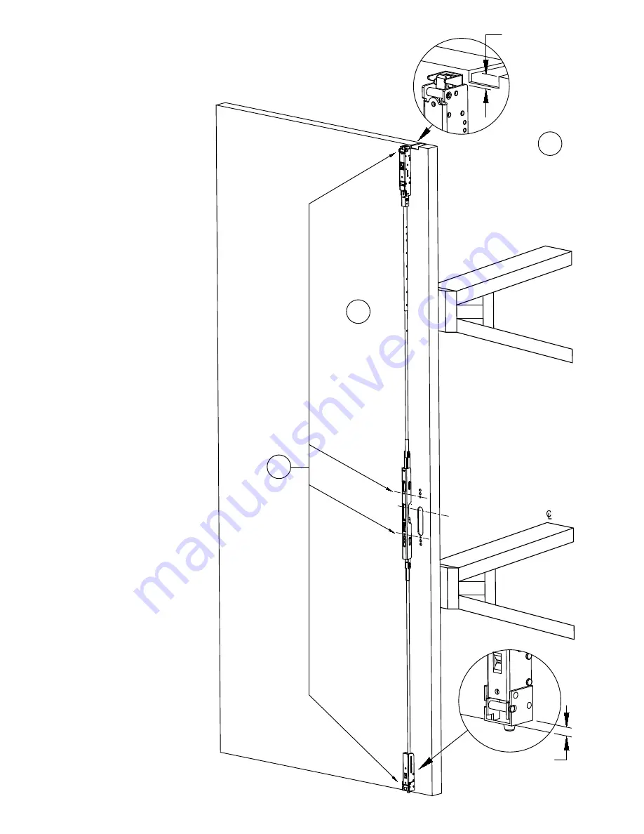 Detex ADVANTEX 62 Series Installation Instructions Manual Download Page 10