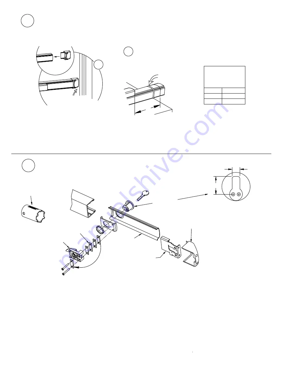 Detex ADVANTEX 82 Series Installation Instructions Manual Download Page 14