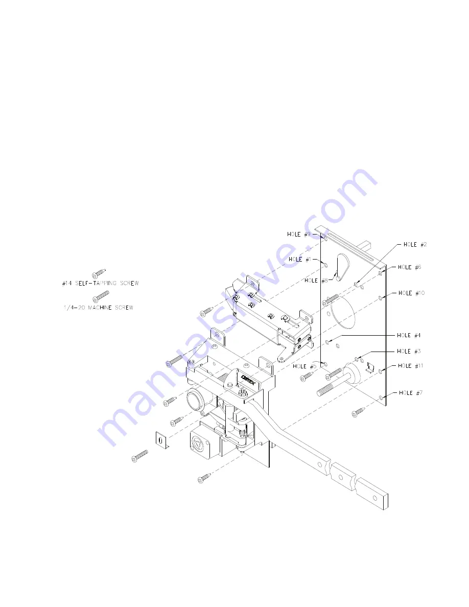 Detex ECL-620 Installation Instructions Manual Download Page 6