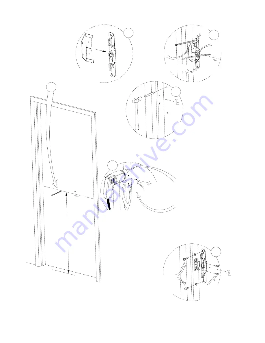 Detex VALUE SERIES EH Installation Instructions Manual Download Page 4