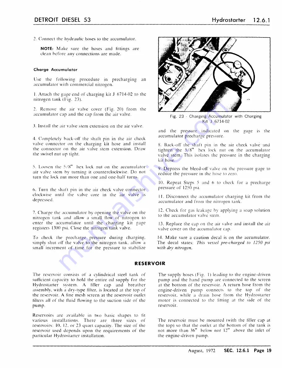 Detroit Diesel 53 Series Service Manual Download Page 24