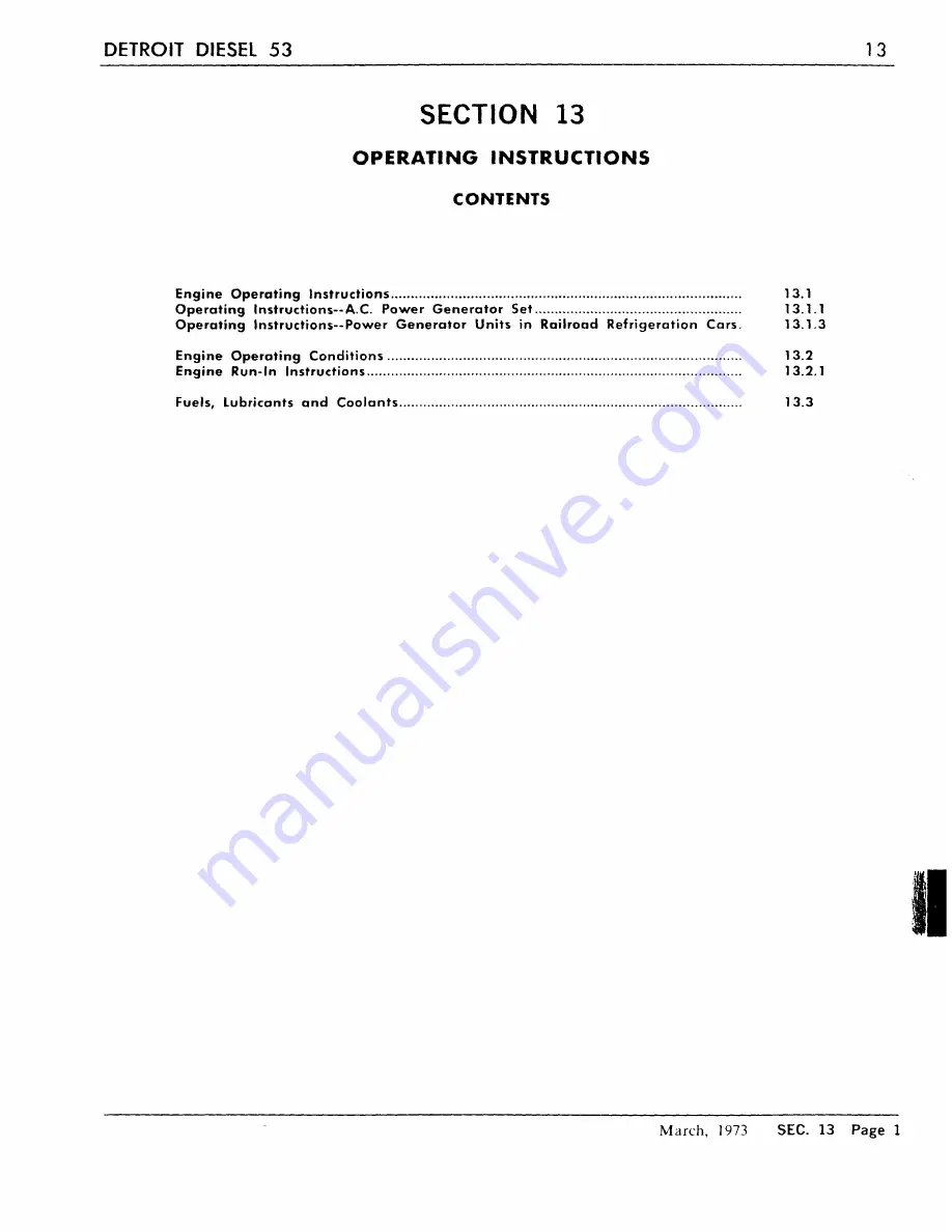 Detroit Diesel 53 Series Service Manual Download Page 37