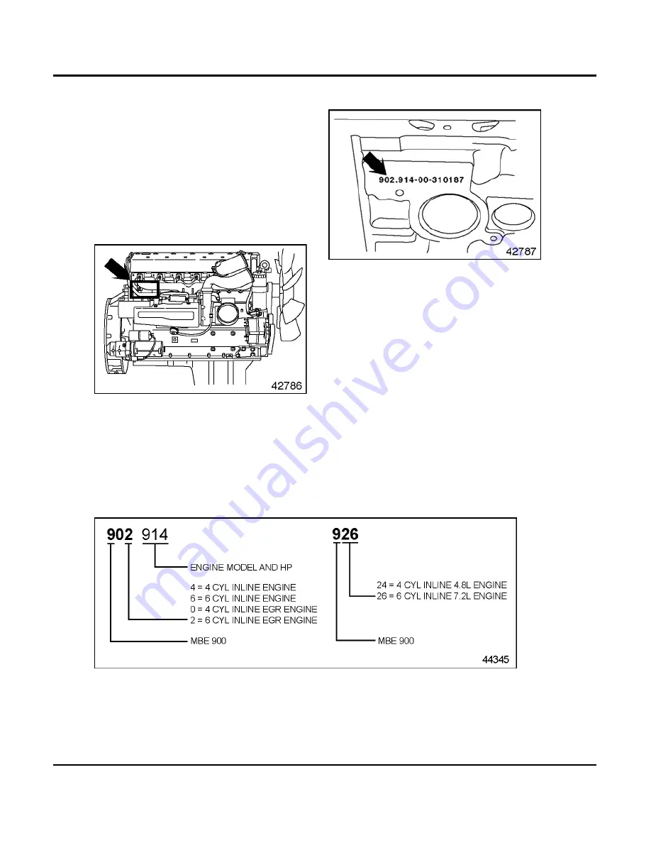 Detroit Diesel EPA04 MBE 900 Operator'S Manual Download Page 30