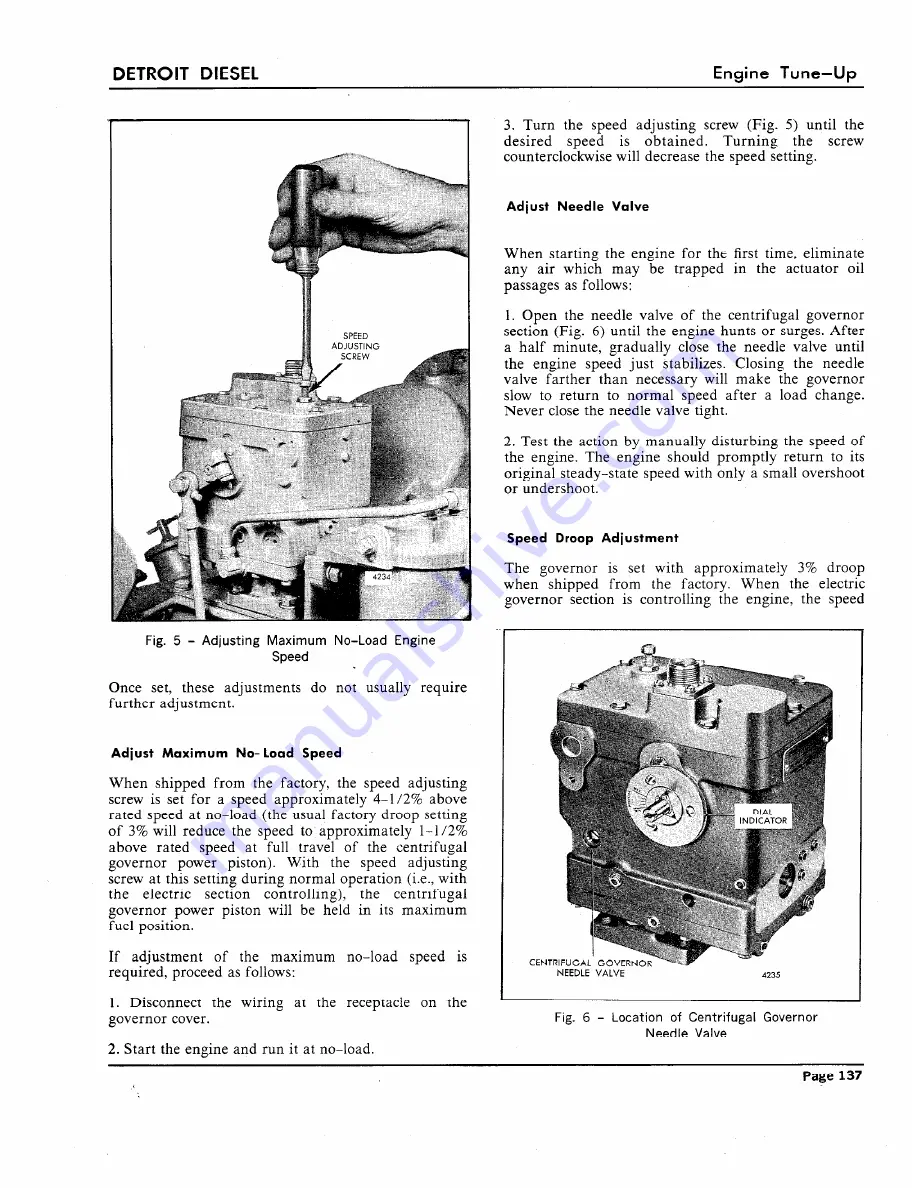 Detroit Diesel V 71 Series Скачать руководство пользователя страница 137