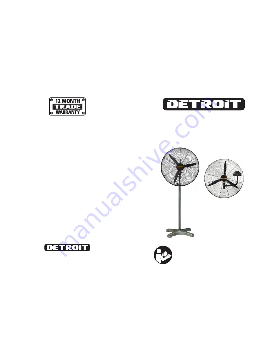 DETROIT DFS75 Operating Instructions Manual Download Page 1