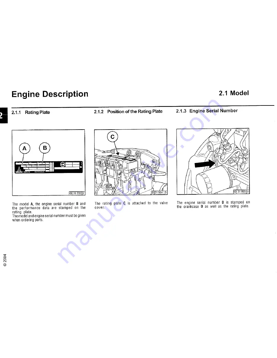 Deutz BF4L 2011 Operation Manual Download Page 10