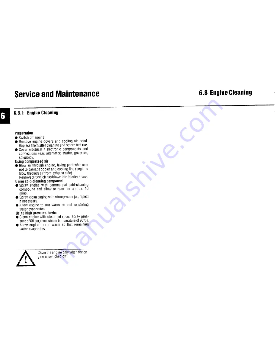 Deutz BF4L 2011 Operation Manual Download Page 68