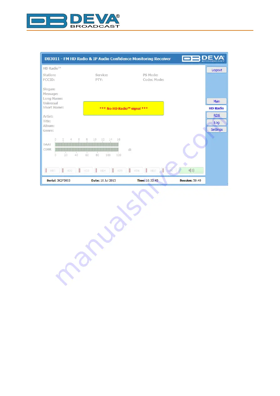 DEVA Broadcast DB3011 Скачать руководство пользователя страница 42