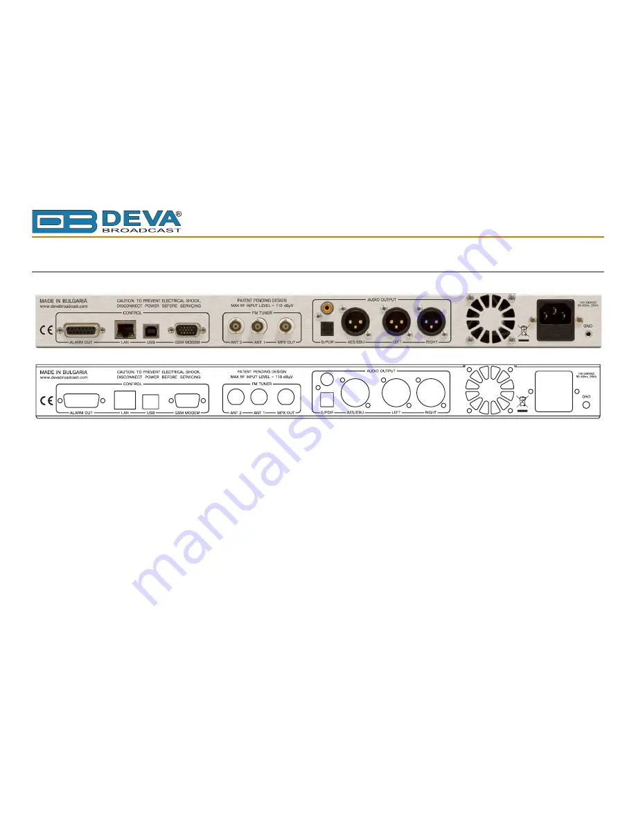 DEVA Broadcast DB7000 Скачать руководство пользователя страница 17