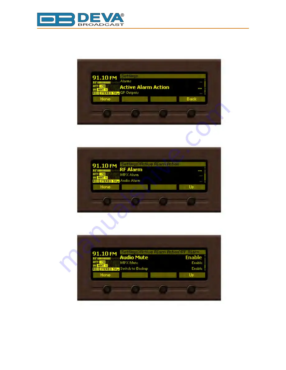 DEVA Broadcast DB7000 Maintenance And Operating Instructions Download Page 50