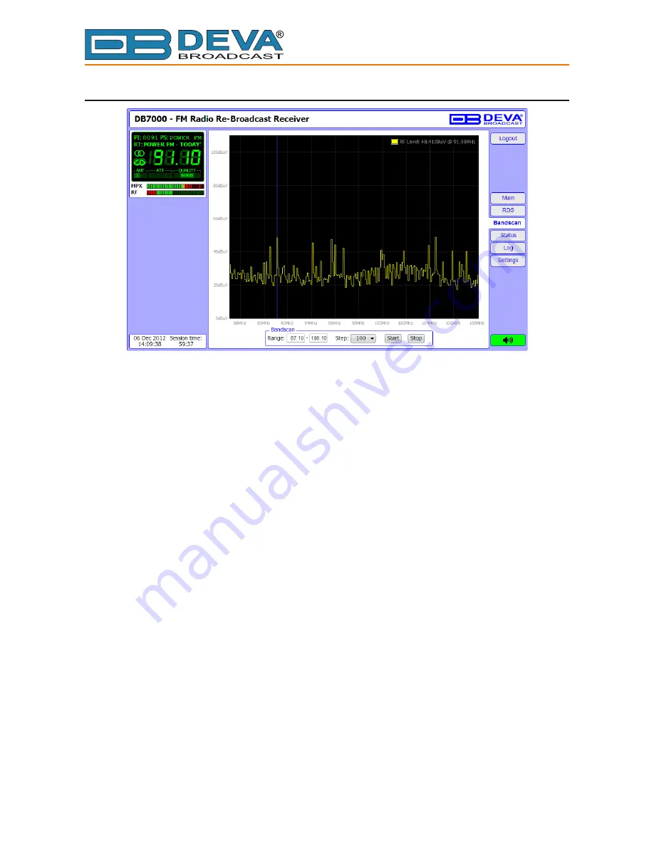 DEVA Broadcast DB7000 Maintenance And Operating Instructions Download Page 55