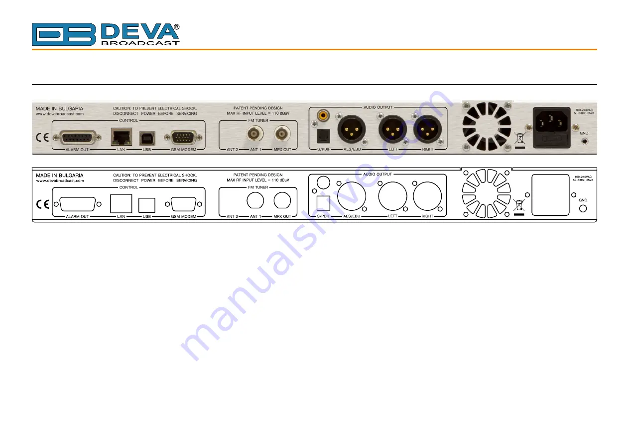 DEVA Broadcast DB7001 Maintenance And Operation Instruction Manual Download Page 13